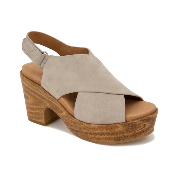 Gentle Souls by Kenneth Cole Dani Cross Suede Platform Sandal, 7.5