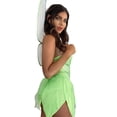 thumbnail image 4 of Women Halloween Fairy Costumes Tinkerr Bell Deluxe Costume Cosplay Dress with Wings Fancy Tale Party Adults Outfits, 4 of 5