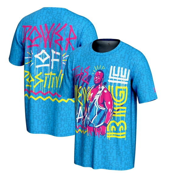 Men's ProSphere Blue The New Day Big E T-Shirt