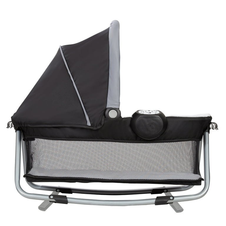 babytriana gray セットアップ Amazon.com : Baby Trend Portable Playard with Bassinet