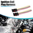 thumbnail image 2 of Unique Bargains 2pcs Connecteur d'Alimentation Pigtail Fil pour Polaris pour Ranger XP 1000 2018 pour Polaris pour l'Équipage de Ranger XP, 2 of 7