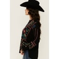 thumbnail image 2 of Johnny Was Women's Floral Embroidered Long Sleeve Blouse - C11124-3 Medium  US, 2 of 4