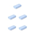 thumbnail image 1 of Vogacara 1 Set Double Sided Pumice Stone Washer for Hard Skin Tools Care Scrubber Exquisite Appearance Foot Exfoliators Color azul y blanco. 5piezas Vogacara CBP220285, 1 of 6