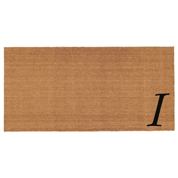 Urban Chic Monogram Doormat, 30" x 48" (Letter I)