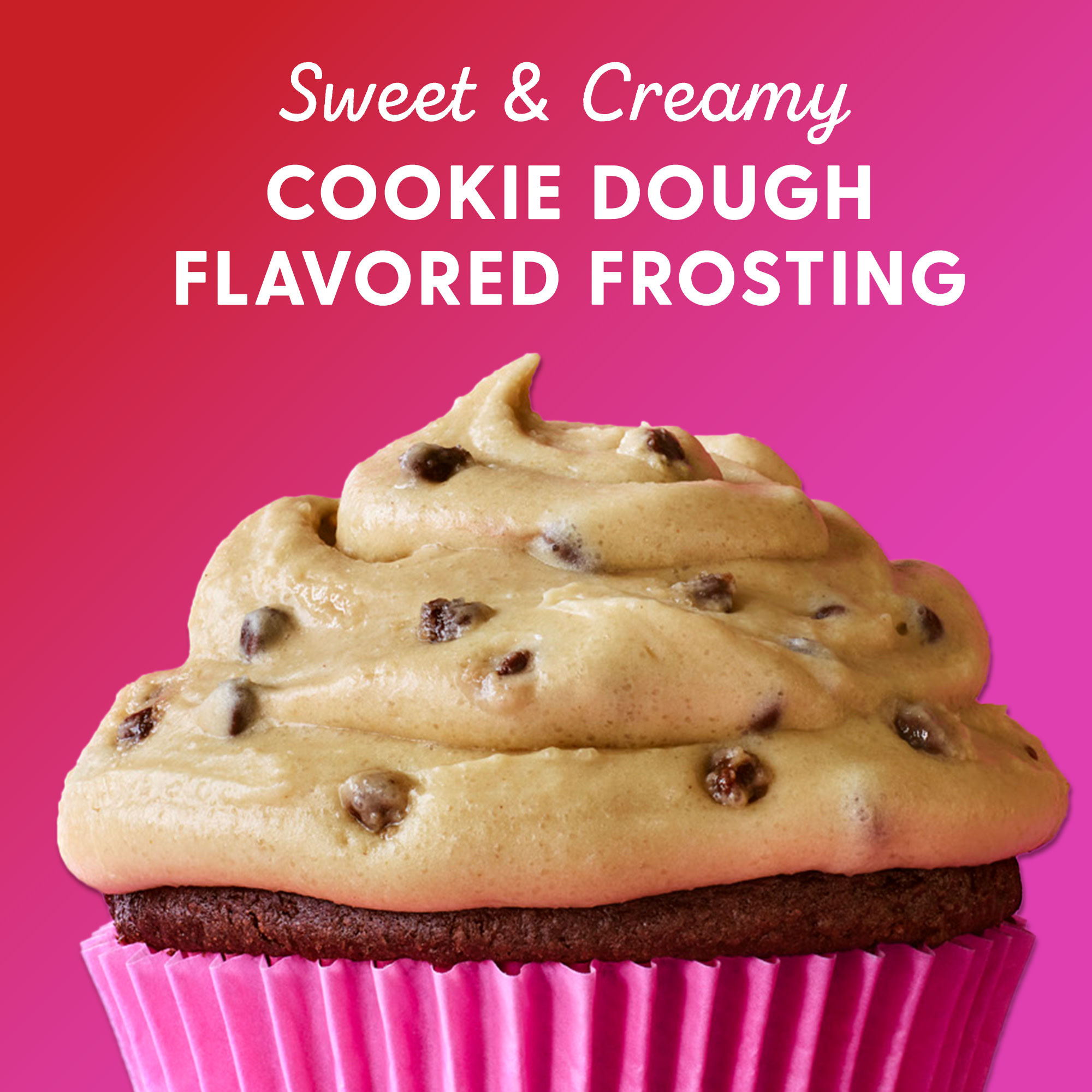 Duncan Hines EPIC Cookie Dough Flavored Frosting, 15 oz Can