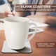 thumbnail image 4 of Posavasos de SublimacióN Cuadrado de 60 Piezas Estera de Taza en Blanco de SublimacióN Posavasos de Goma en Blanco Estera de Taza de Transferencia Calor Tapete Taza en Blanco, 4 of 5