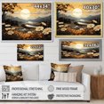 thumbnail image 4 of Designart "Fields Adorned In Golden Blooms I" Flower Floater Framed Canvas Prints, 4 of 5
