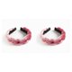 thumbnail image 1 of Sonducket Diadema de terciopelo trenzado, diademas anchas de lujo para mujeres y niñas, aro para el pelo, banda para la cabeza sólida, rosa durazno 2Conjunto, 1 of 6