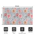 thumbnail image 5 of Pioneer Flower Floral Print Pattern Door Rugs,Washable Non Slip Door Mats Indoor,Decorative Door Mats,Entry Mat Indoor for Entrance,Bedroom,Kitchen,Bathroom,17"x30", 5 of 6
