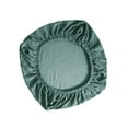 thumbnail image 4 of facefd Stretch Computer Chair Slipcovers Rotating Chair stretchable slipcover Seat Covers for Office Green, 4 of 9