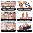 thumbnail image 3 of Teacher Tote Bag,Chihuahua and Pioneer Flower Teacher Utility Tote Bag,Large Work Tote Bags for Women with Multiple Pockets,Top Zipper Closure,13.8x10.6x6.7 Inch, 3 of 5