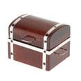 thumbnail image 3 of Caja organizadora de joyas de estilo Vintage para muñeca a escala 1:12, caja de tesoro de madera tradicional artesanal en miniatura para accesorios de 3cmx2cmx2cm CUTICAT caja de almacenamiento en miniatura, 3 of 8