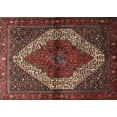 thumbnail image 1 of Ahgly Company Machine Washable Indoor Rectangle Traditional Brown Area Rugs, 5' x 8', 1 of 7
