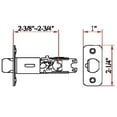 thumbnail image 4 of Design House 790774 Pro 2-Way Adjustable Bed and Bath Latch, Satin Nickel, 4 of 10