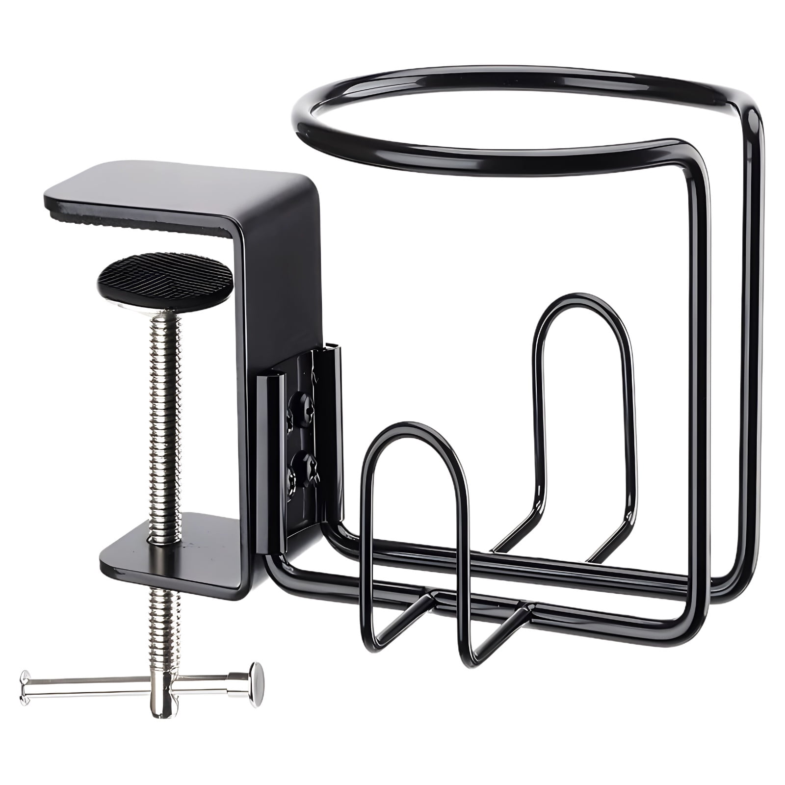 Porte-gobelet, support de table, anti-fuite, pour ranger les tasses à café et à eau, support d'organisation de bureau avec support rotatif pour casque