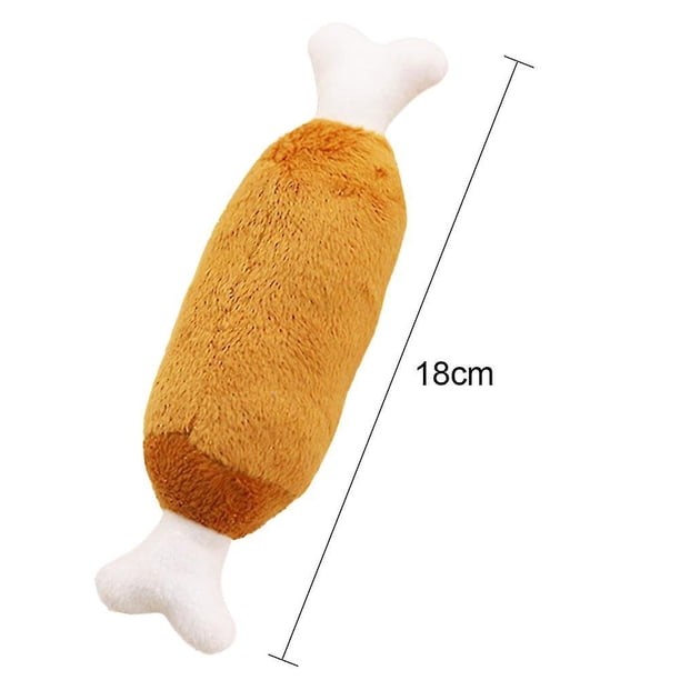 Juguetes chirriantes para perros, lindos juguetes de peluche con forma de pato para cachorros, mordedores y masticables con cuerda de algodón, juguetes resistentes a las mordeduras para limpiar los