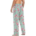 thumbnail image 6 of HPINK-T Pink Flamingo Pajama Pants Mens Lounge Pants Casual Men Pajama Bottoms with Pockets Drawstring, 6 of 13