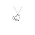 thumbnail image 3 of Collier Anniversary de Mariage 23 Ans - en Forme de Cœur avec Design Découpé 23 Ans, 3 of 4