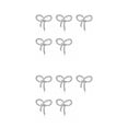 thumbnail image 3 of Minnieouse 5X servilletero mujer broche corbata hebilla restaurante mano de obra fina firmeza dulce regalo tela colgante suministros para fiestas Type1 NO1, 3 of 6