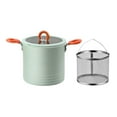 thumbnail image 2 of Olla freidora multiusos de 3 l con colador. Utensilios de cocina para fiestas, restaurantes y papas fritas., 2 of 9