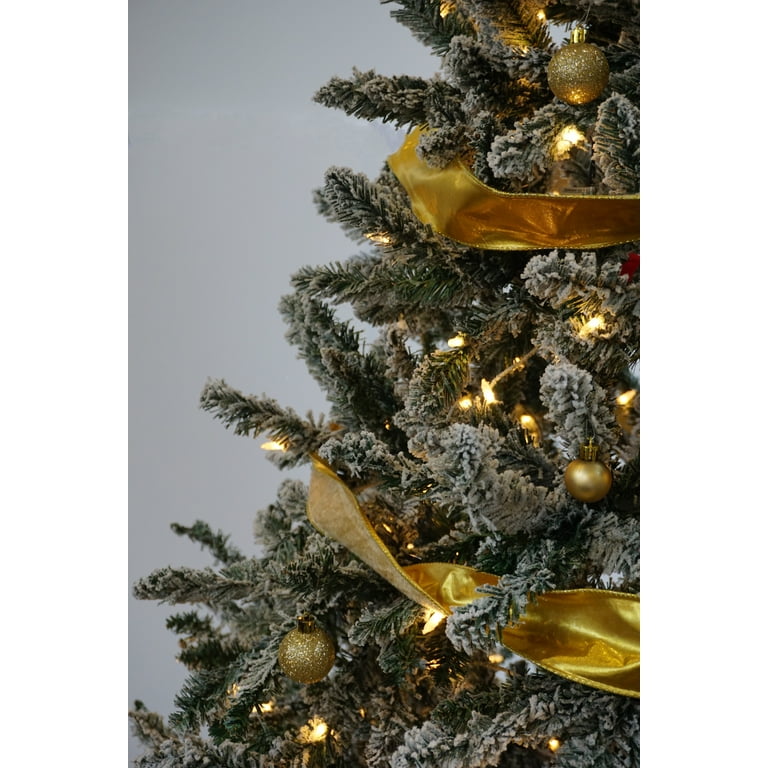 Flexible Flyer Color Changing Memory Wire Christmas Tree 7.5 ft. Preli