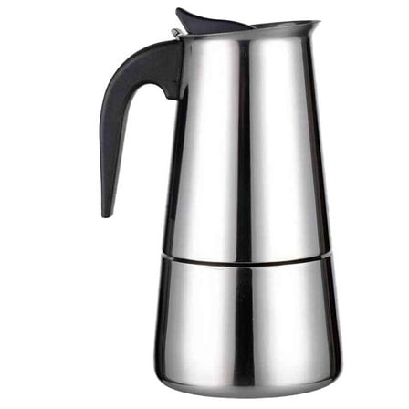WHAMVOX Stainless Steel Coffee Pot for Home Use Silver 450ml Perfect for Beverages