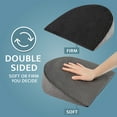 thumbnail image 5 of Kolbs Pregnancy Wedge Pillow Memory Foam for Sleeping Back Knees and Legs Maternity Pillow for Belly Support 2 Sided Soft or Firm for Comfort 0.7lbs., 5 of 5