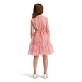 thumbnail image 2 of Kensie Girl Flocked Mesh Sleeveless Dress, Sizes 4-16, 2 of 4
