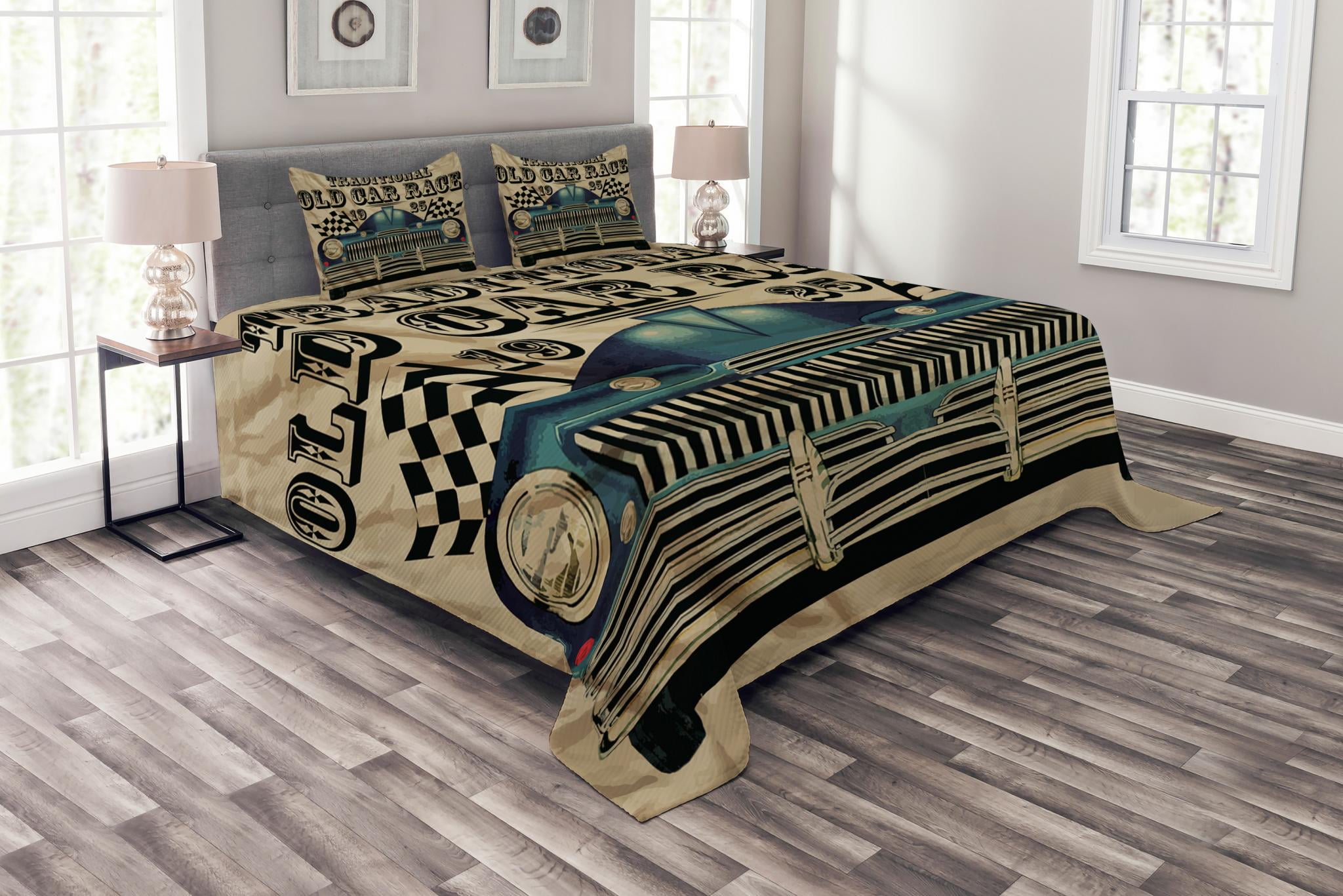 Brown Black Ambesonne Cars Duvet Cover Set Queen Size Traditional Old Car Race Theme Nostalgic American Car with Flags Rusty Look Decorative 3 Piece Bedding Set with 2 Pillow Shams Brown Black Ambesonne Cars Duvet Cover Set Queen Size Traditional Old Car Race Theme Nostalgic American Car with Flags Rusty Look Decorative 3 Piece Bedding Set with 2 Pillow Shams