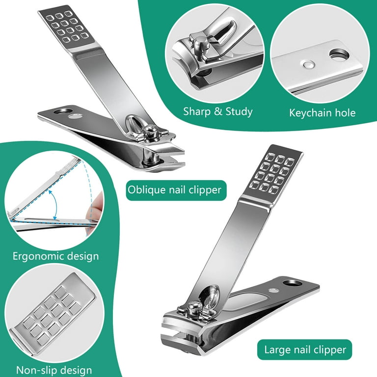 LANNEY 7-Piece Toenail Clipper Set For Thick Nails photo 6