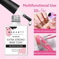 thumbnail image 3 of Set de capa superior y base en gel Makartt, 15 ml, gel base, 8 ml, capa superior, 3 of 9