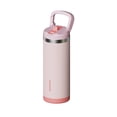thumbnail image 5 of SURFVEN 18 oz Stainless Steel Double Wall Insulated Water Bottle with Flip-up Straw Lid, Pink, 5 of 10