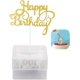thumbnail image 1 of Divertida hucha para pastel de juguete, juego de hucha para pastel de cumpleaños con 20 bolsas transparentes para suministros de fiesta de cumpleaños, regalo sorpresa. JM, 1 of 5