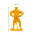 thumbnail image 1 of Engineering Cake Decoration Realistic Mini Construction Worker Figures for Cake Decoration 1Set, 1 of 3