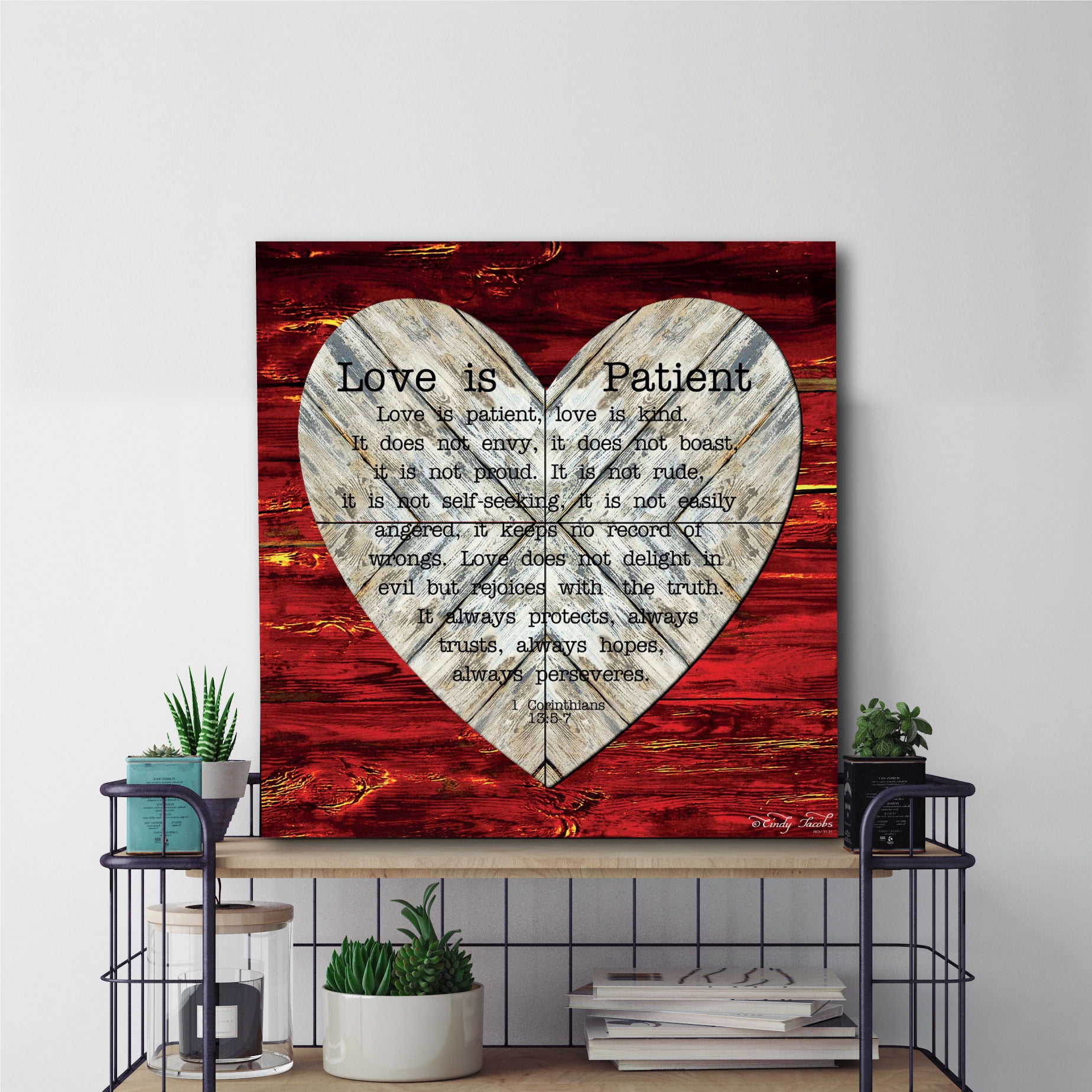 The Measure of Love Gallery-Wrapped Canvas Wall Art, 16x16