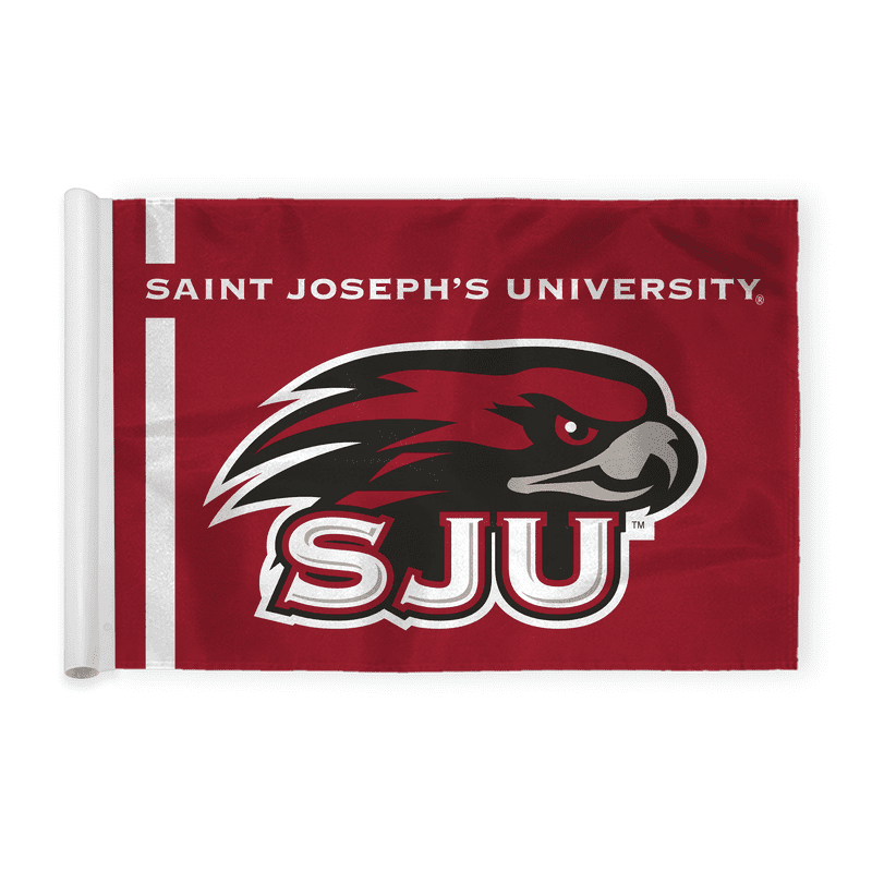 Agas St Joes University Hawks Golf Flag 6x8 Inch Waterproof Heavy-Duty Nylon Backyard Practice Golf Courses