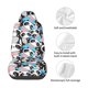 thumbnail image 4 of Balery Panda Cute Hearts Funda de Asiento para Auto con Diseño - Cubierta Frontal Suave y Transpirable con Protector Antideslizante- 1 Unidad, 4 of 5