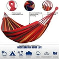 2 Person Camping Hammock Chair Bed Outdoor Hanging Swing Sleeping