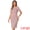 Pink, variant on DARING DIVA Short Sleeve Contrast Bodycon Plaid Houndstooth Dress XS Black
