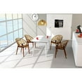 thumbnail image 3 of Siesta ISP690-WHI 55 in. Maya Rectangle Table, White, 3 of 30