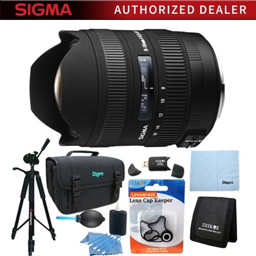 Sigma 8 16mm F 4 5 5 6 Dc Hsm Fld Af Zoom Lens For Canon Dslr Camera Includes Bonus Xit 60 Full Size Photo Video Tripod And More Walmart Com Walmart Com