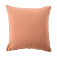 thumbnail image 3 of Better Homes & Gardens Block Print/Floral Florence Pillow Cover, Terracotta Clay 20x20 inch (1 Unit), 3 of 5
