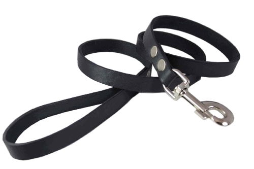 Hunde-Leine Taco Chevron Design – 4 Fuß (ca. 122 Cm) Lang, 1,5 Zoll Breit, Schwarz-weiß, Aus Nylon Mit Edelstahl-Hardware