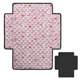 thumbnail image 2 of ZIATUBLES Pink Axolotl Strawberry Print Recliner Chair Cover, Quilted Polyester Anti-Slip Furniture Protector, Pets Friendly Recliner Couch Slipcover Washable Living Room Home Decor Accessory, 2 of 8