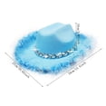 thumbnail image 3 of Kcolen Kids Cowboy Hats Western Party Hat for Children Kids Boys Girls Western Style Party Dress Up Play, 3 of 4