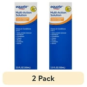 (2 pack) Equate Hard Contact Lens Multi-Action Solution, 3.5 fl oz, Compare to Boston SIMPLUS