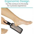 thumbnail image 4 of Vive Foot File - Callus Remover Pedicure Tool for Men & Women Foot Care - Dead Skin Scrub Shaver & Rough Patch Eliminator Remover (Single), 4 of 5