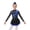 Royal Blue, variant on Ice Figure Skating Dresses for Girls Rhinestone Gym Dance Leotard Ballet Dance Uniform with Hearband Hot Pink 8