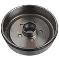 thumbnail image 4 of CCIYU Boat Trailer Brake Drum Kit 5-4.5 Bolt Circle Wheel Hub Kit 10 x 2-1/4 3500lb Axle 5 Bolt Lug Greased Bearings 68149 & 44649 Black, 4 of 5