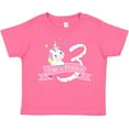 thumbnail image 3 of Inktastic I'm Three Cute Unicorn 3rd Birthday Boys or Girls Toddler T-Shirt, 3 of 5